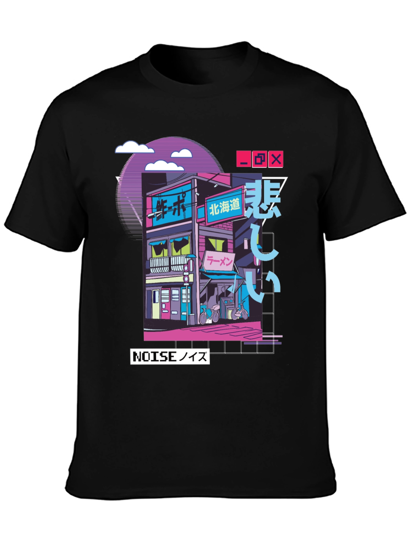 Retro Anime Streetwear T-Shirt