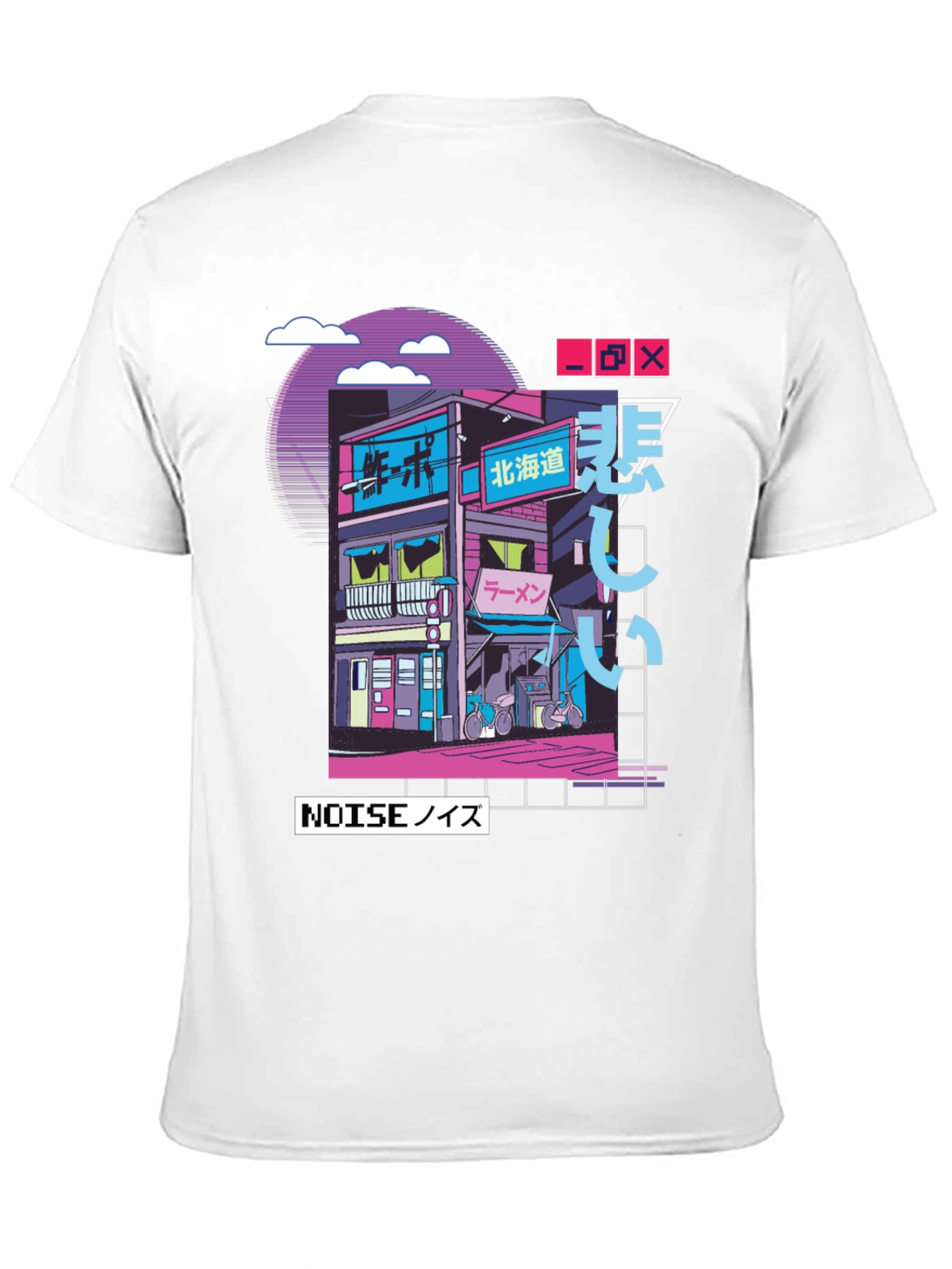 Retro Anime Streetwear T-Shirt