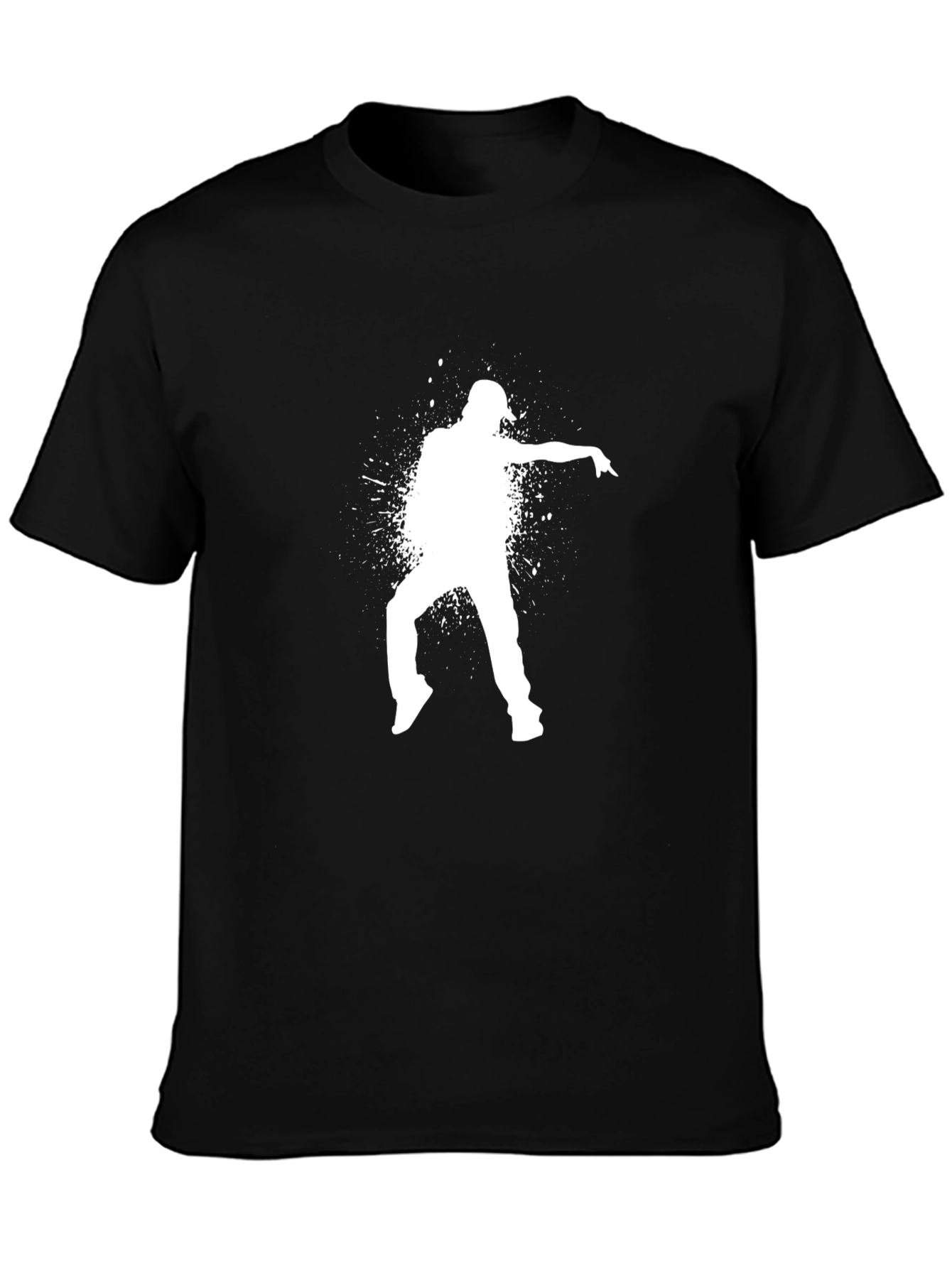 Cool Dancer Graphic Black T-Shirt