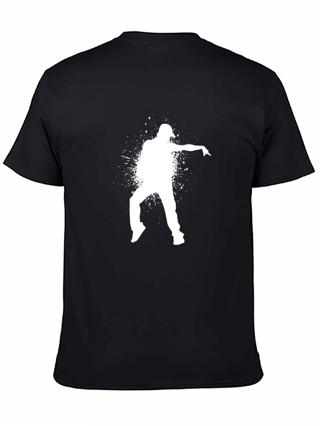 Cool Dancer Graphic Black T-Shirt