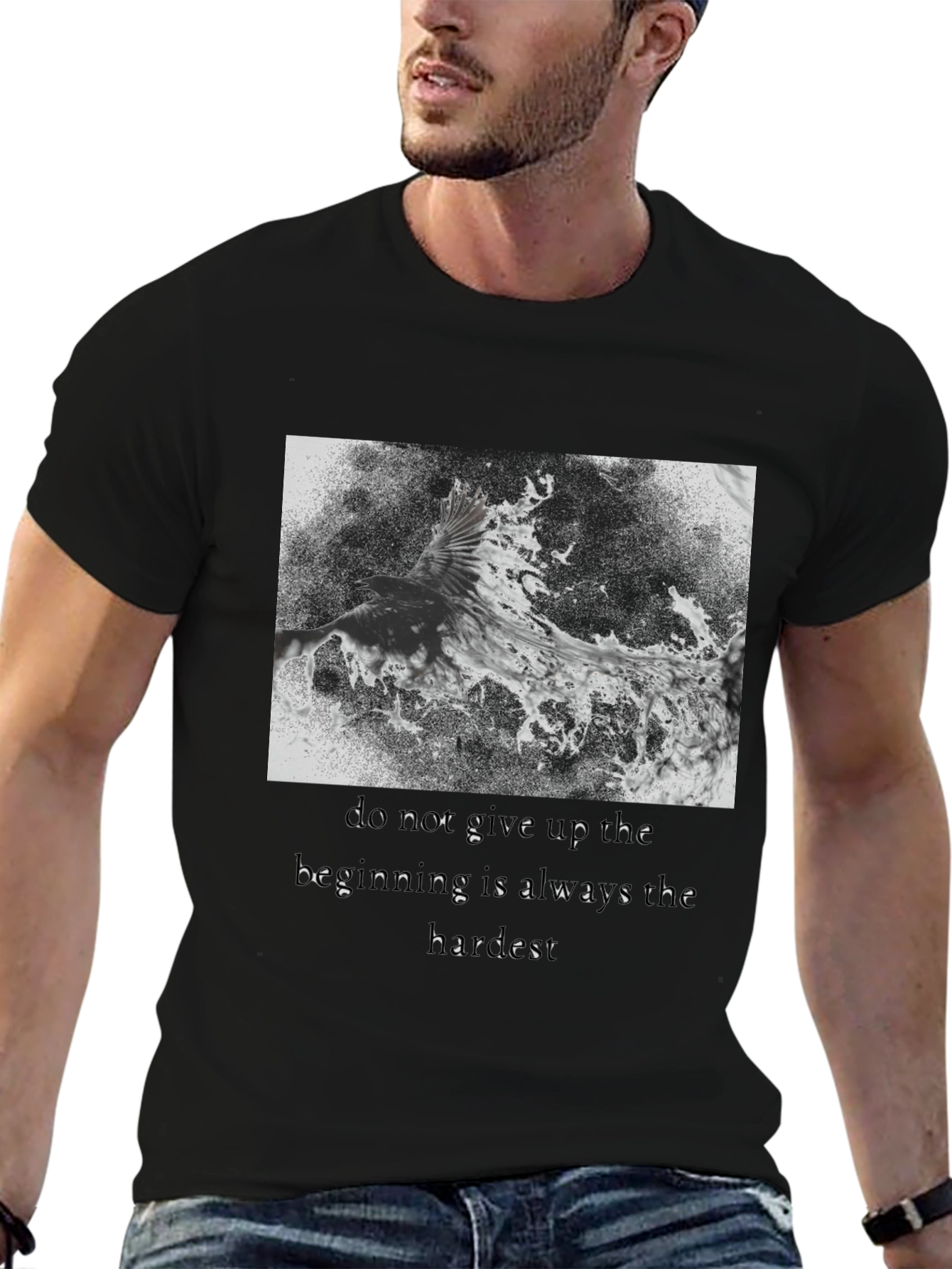 Inspirational Eagle Graphic Tee - Unisex