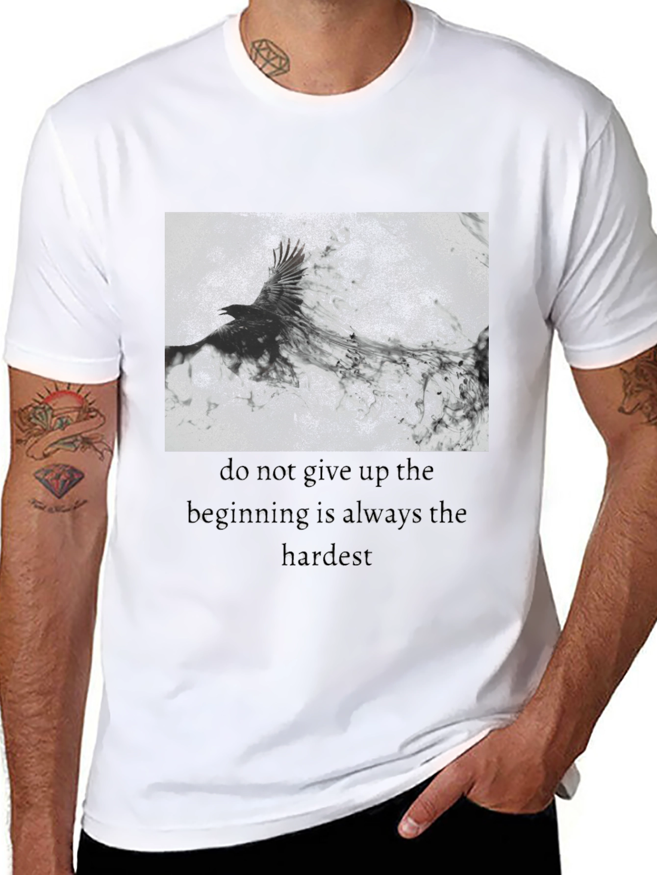 Inspirational Eagle Graphic Tee - Unisex
