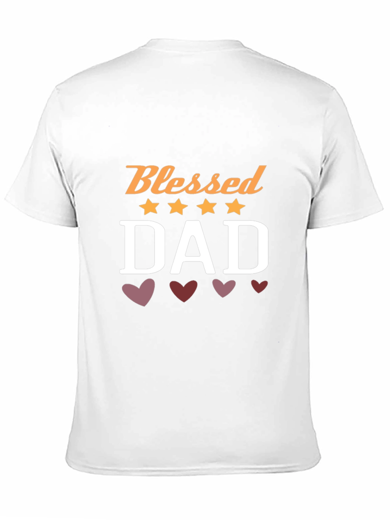 Blessed Dad Graphic Tee - Fathers Day Gift