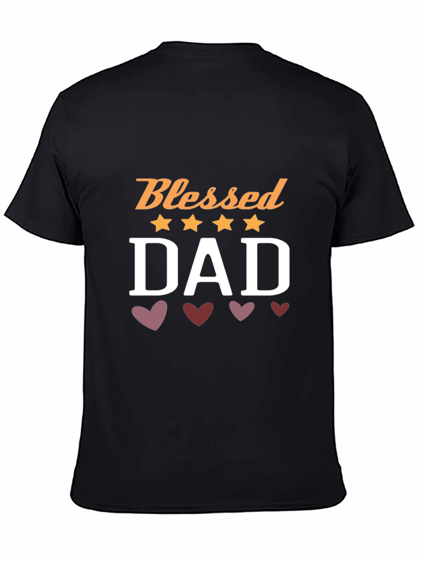 Blessed Dad Graphic Tee - Fathers Day Gift