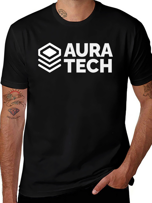 Aura Tech Black T-Shirt