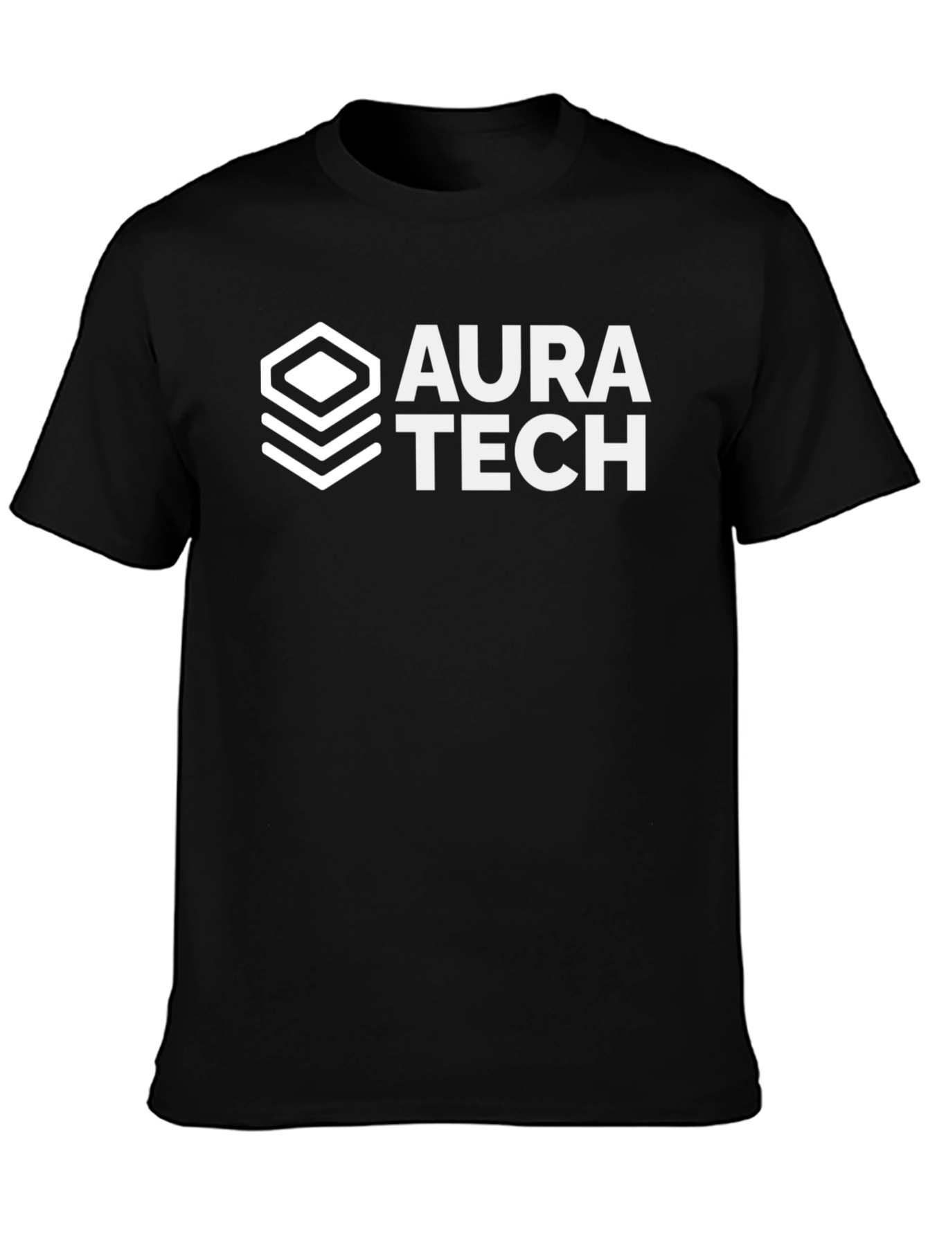 Aura Tech Black T-Shirt