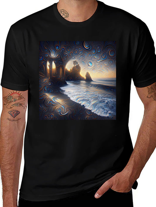 Artistic Seascape Graphic Tee