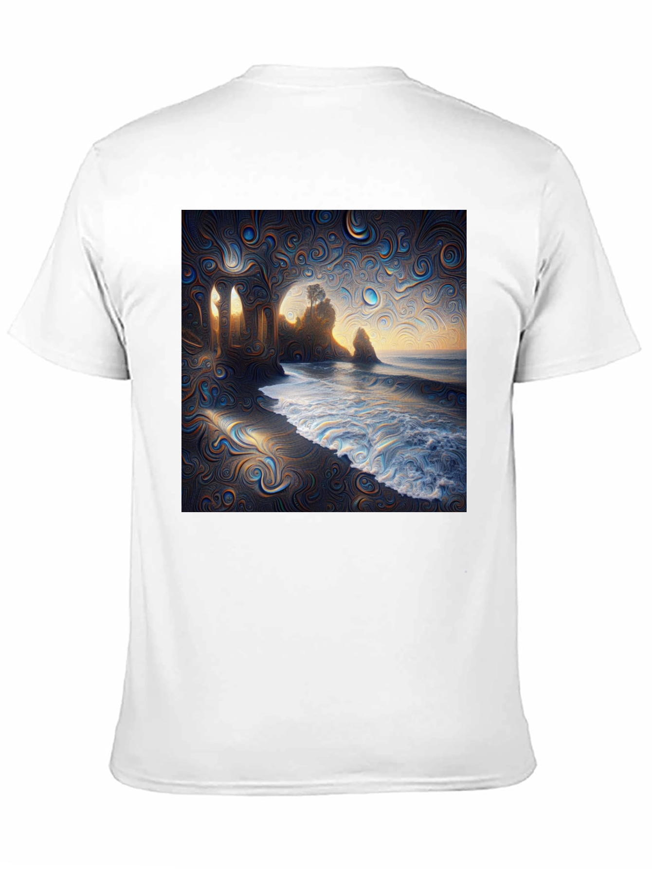 Artistic Seascape Graphic Tee
