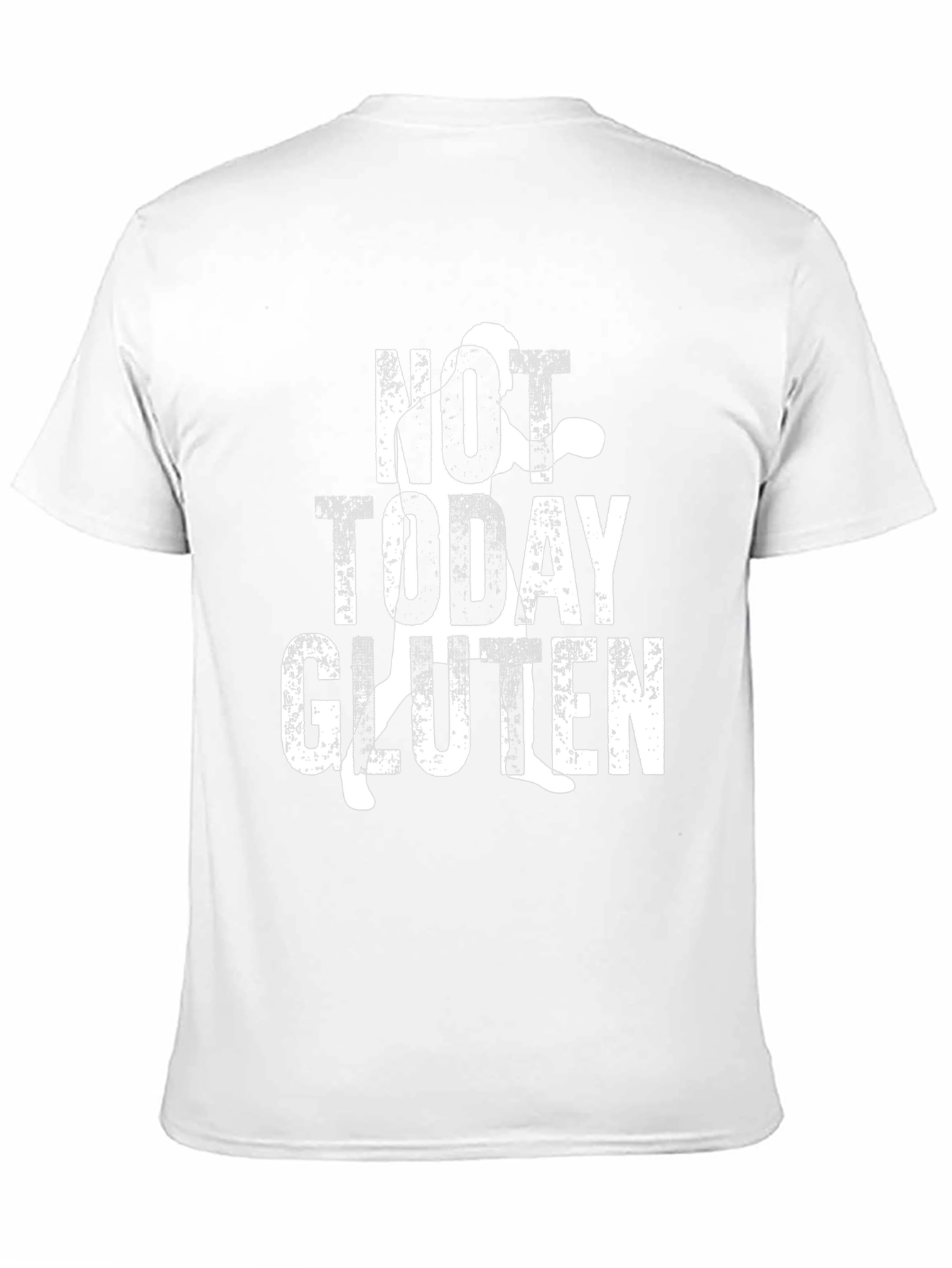 Not Today Gluten T-Shirt - Black Cotton Tee