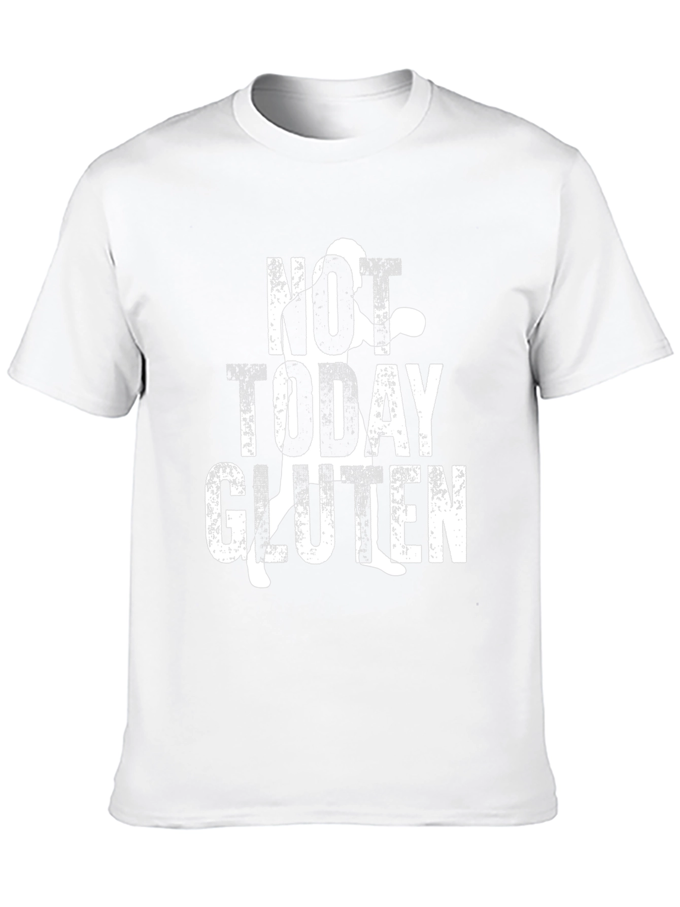 Not Today Gluten T-Shirt - Black Cotton Tee