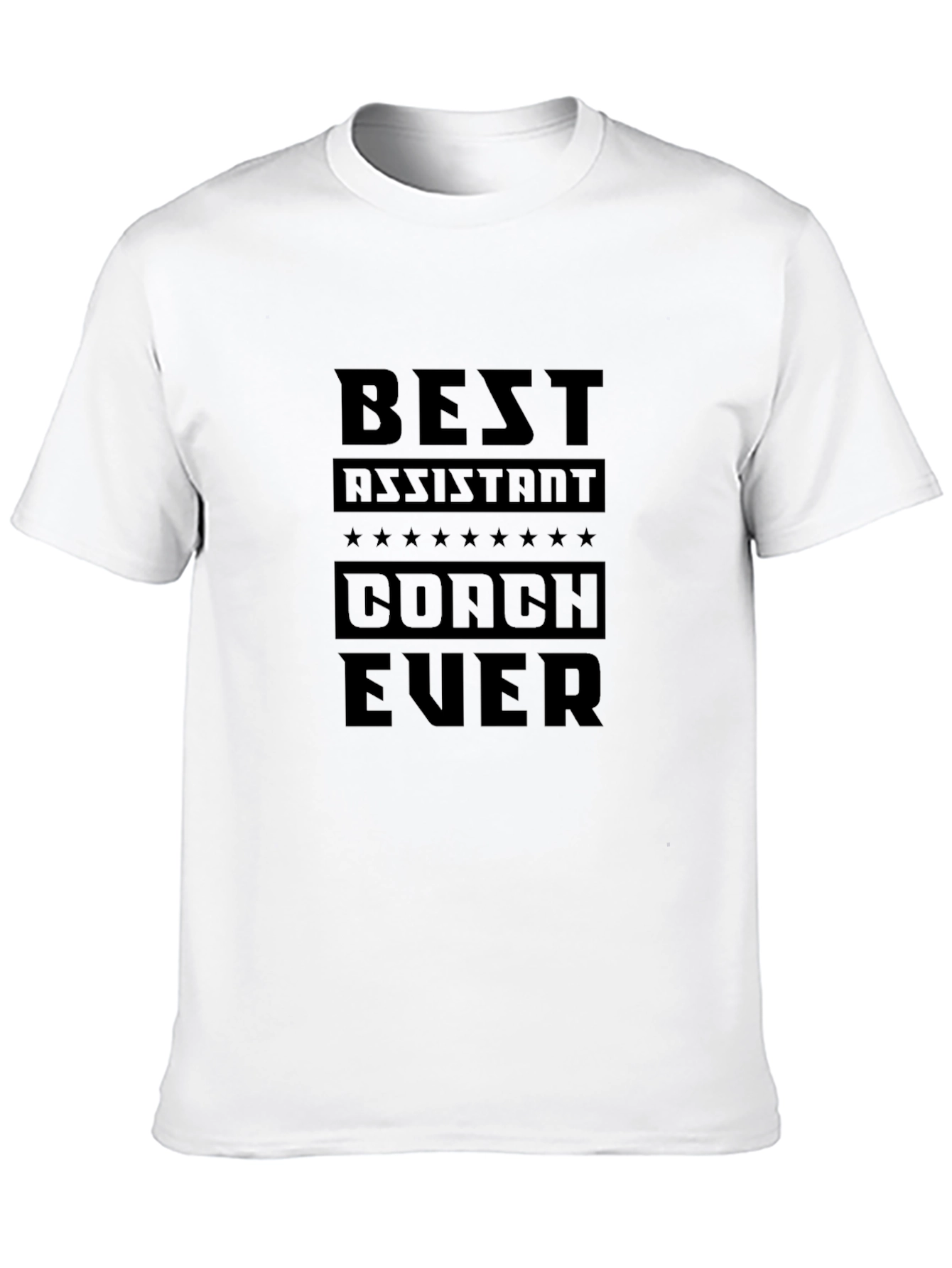 Best Assistant Coach Ever Black T-Shirt