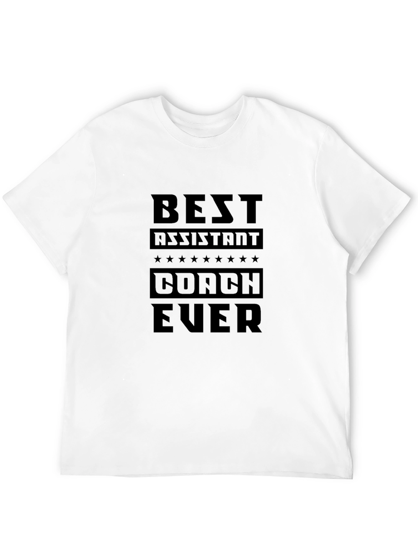Best Assistant Coach Ever Black T-Shirt