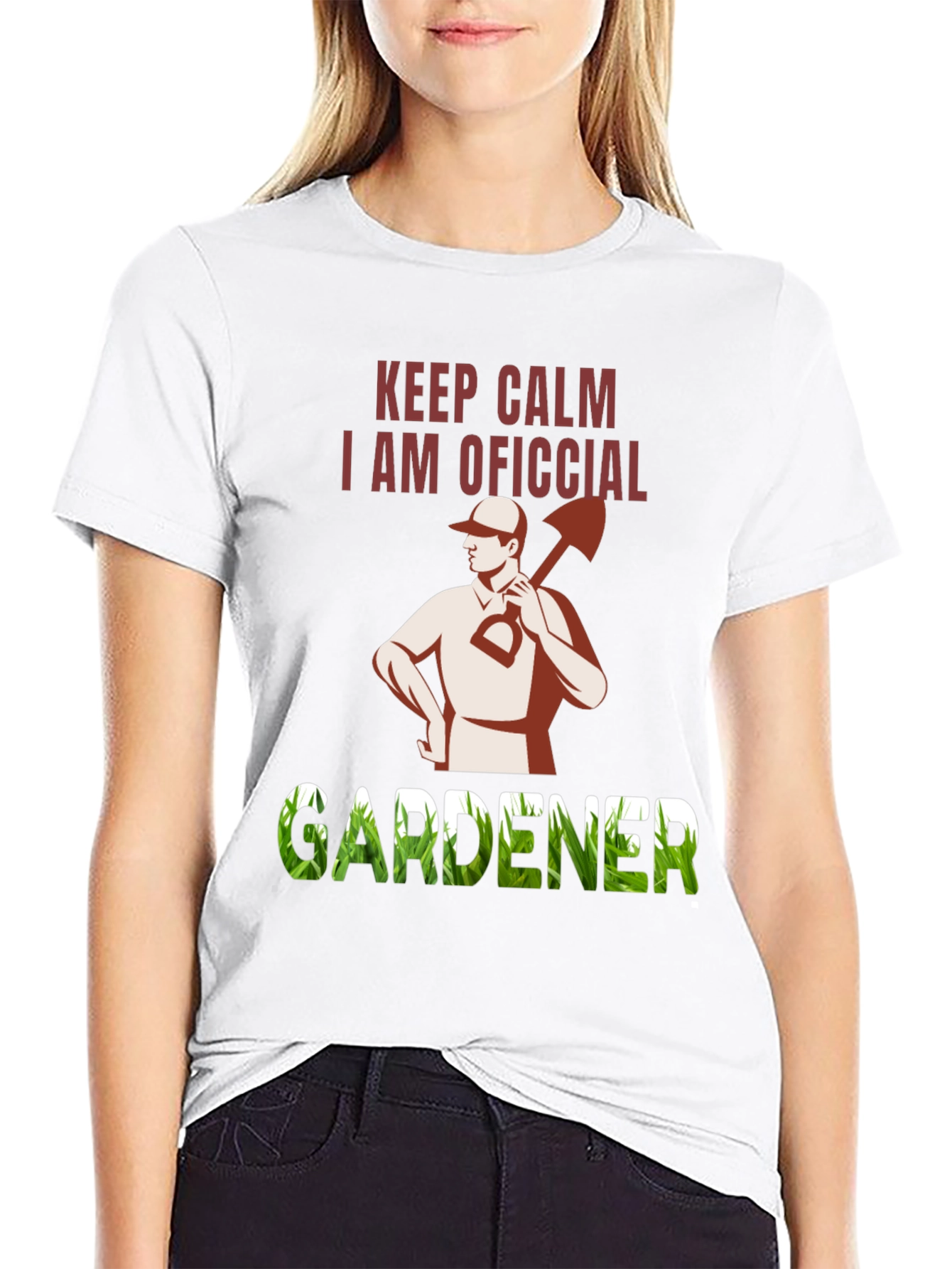 Keep Calm Official Gardener T-Shirt