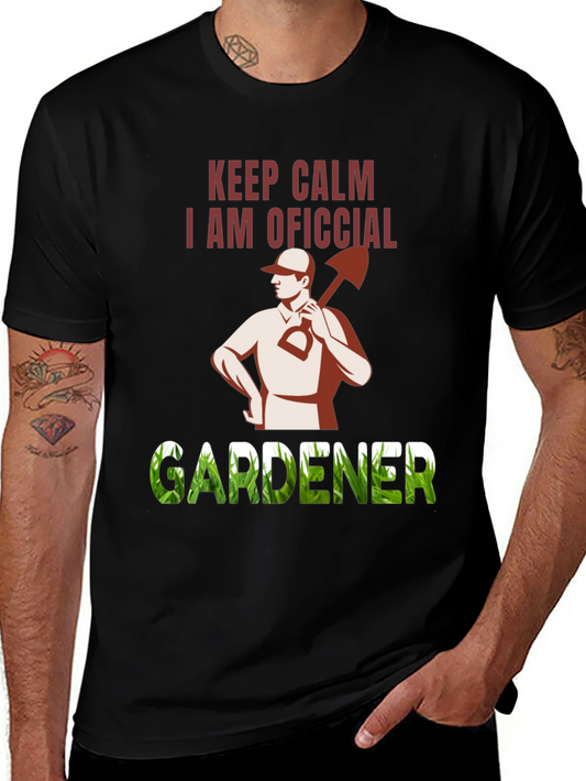 Keep Calm Official Gardener T-Shirt
