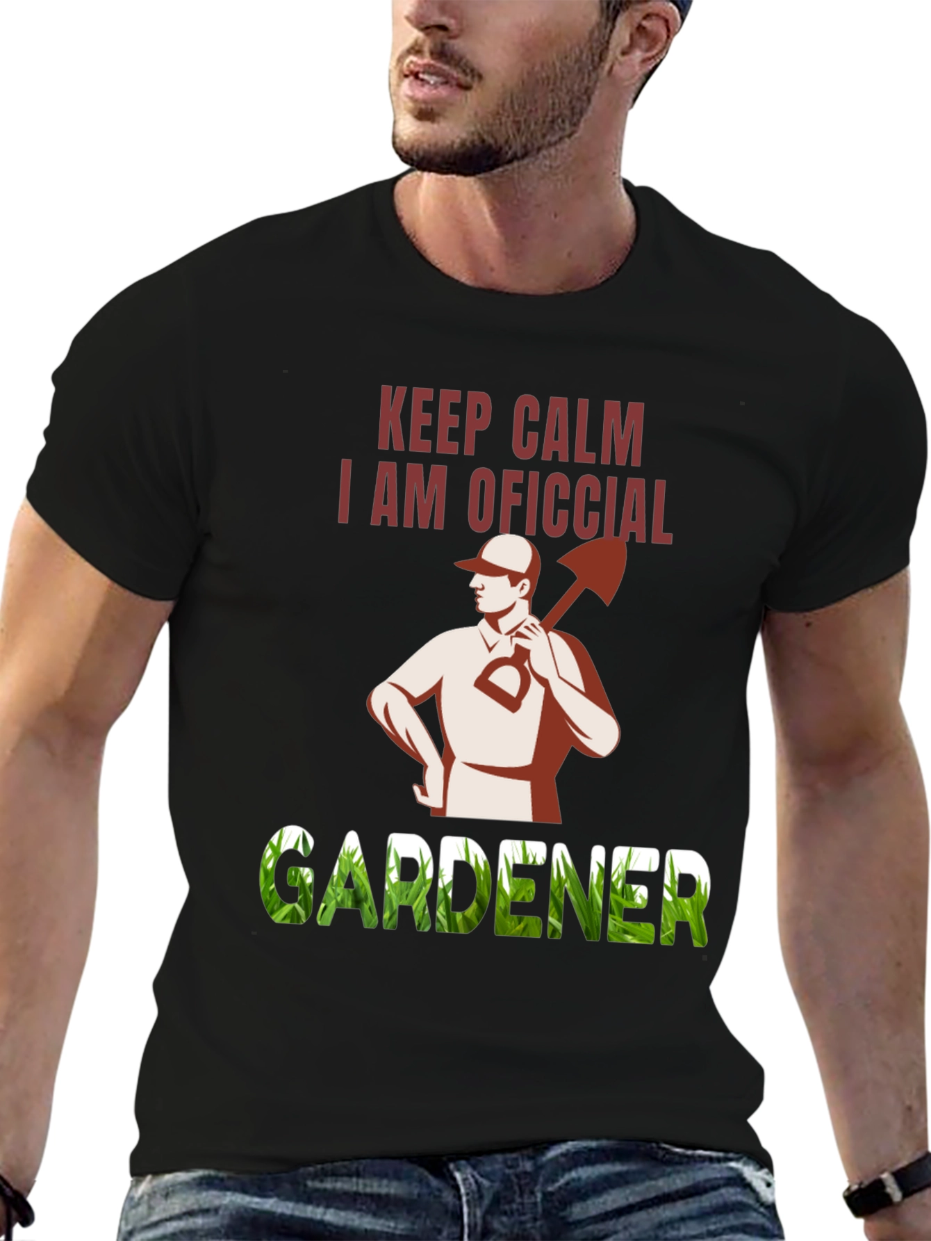 Keep Calm Official Gardener T-Shirt
