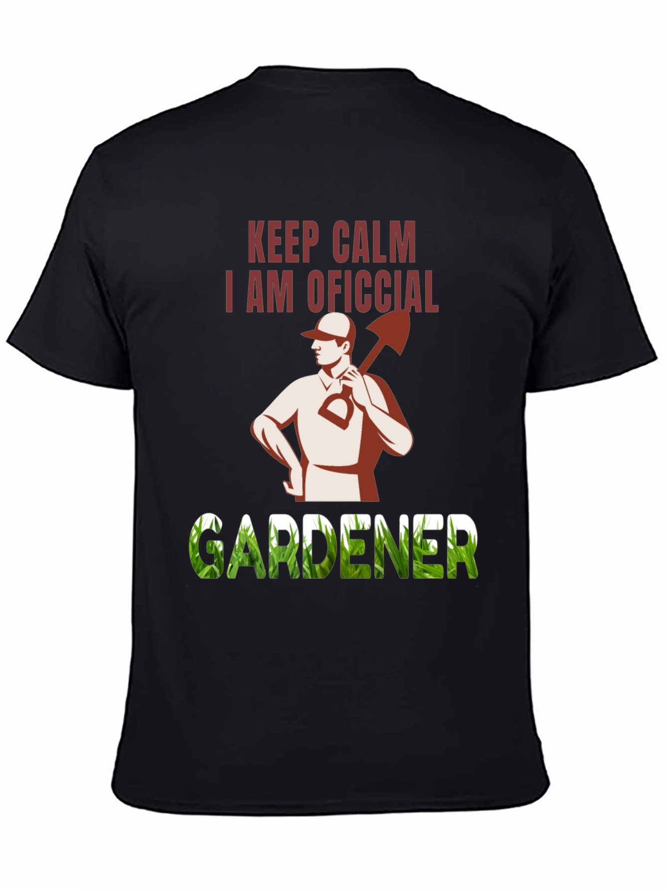 Keep Calm Official Gardener T-Shirt