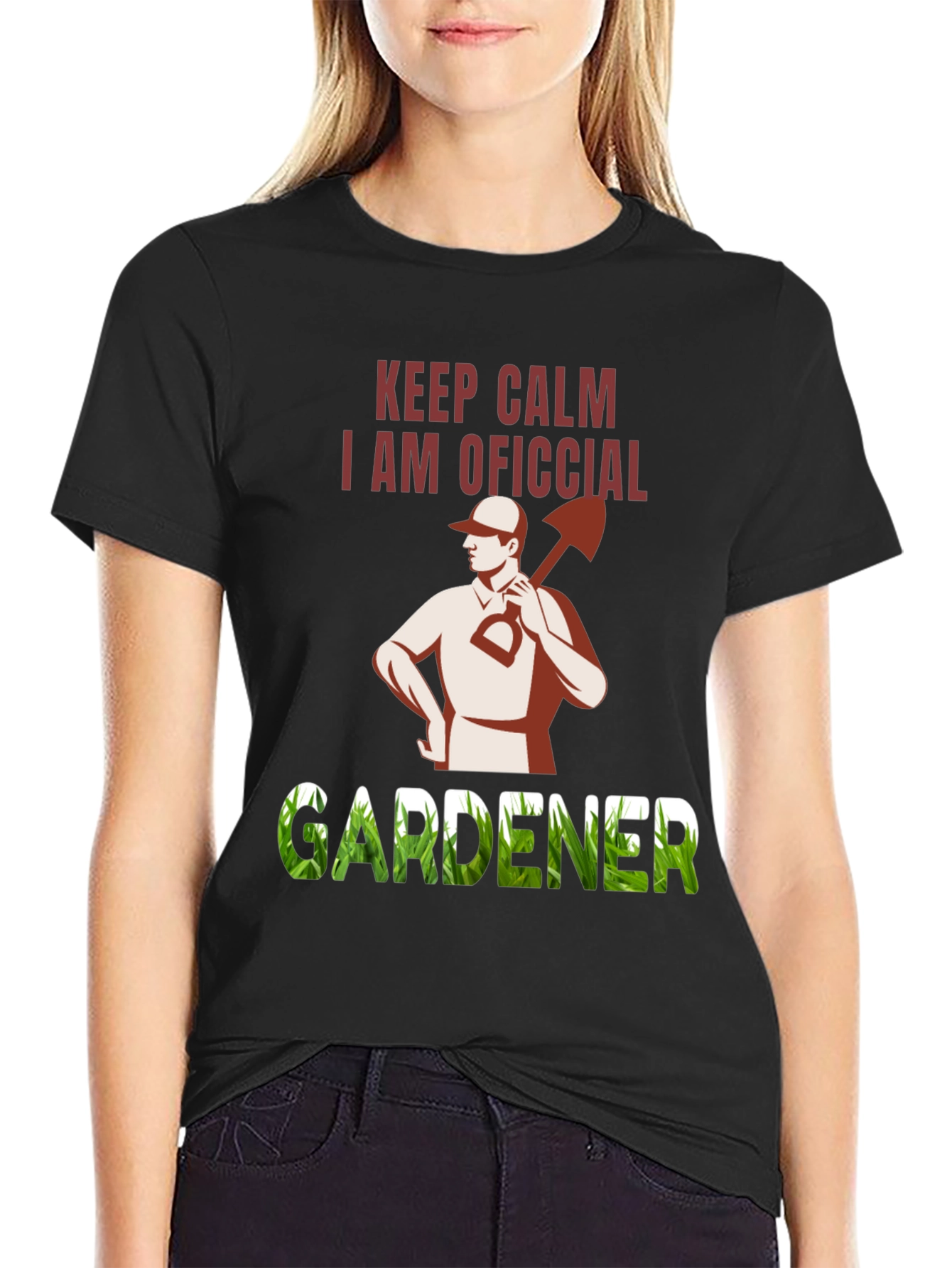 Keep Calm Official Gardener T-Shirt