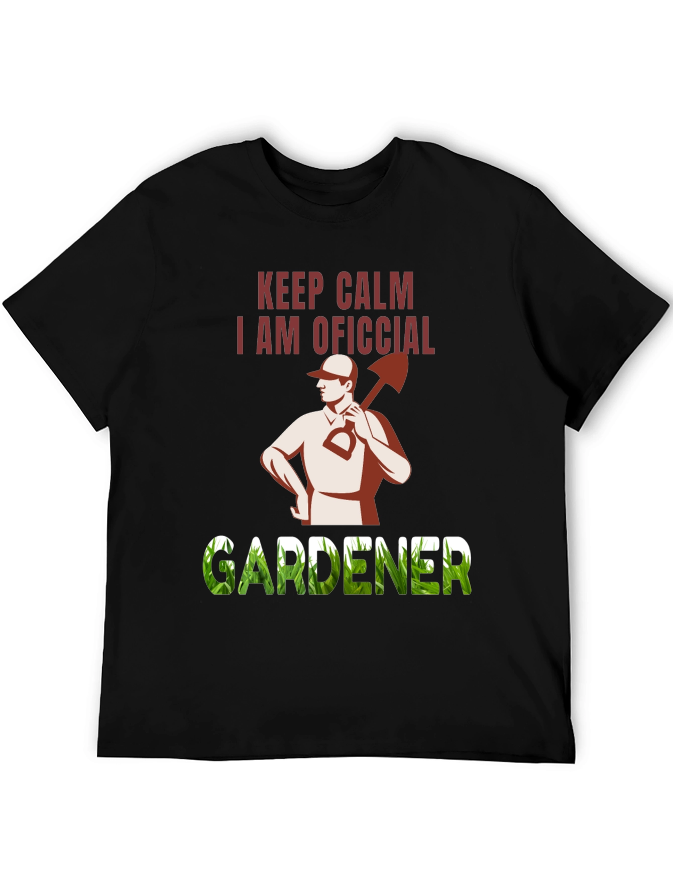 Keep Calm Official Gardener T-Shirt