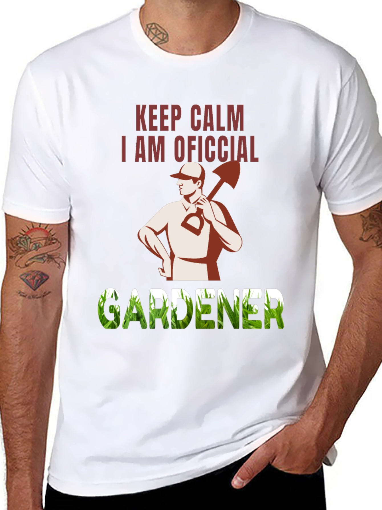 Keep Calm Official Gardener T-Shirt