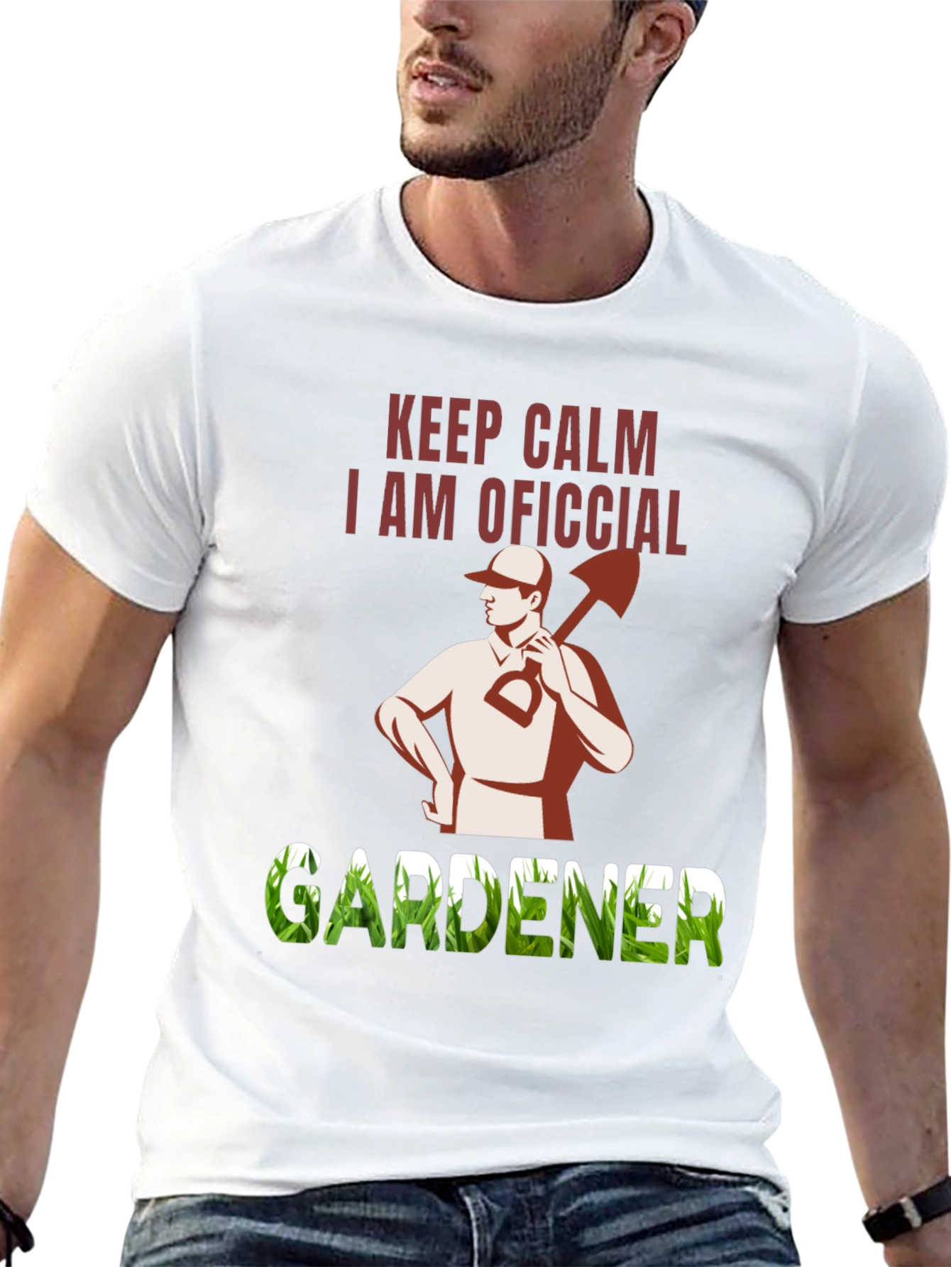 Keep Calm Official Gardener T-Shirt
