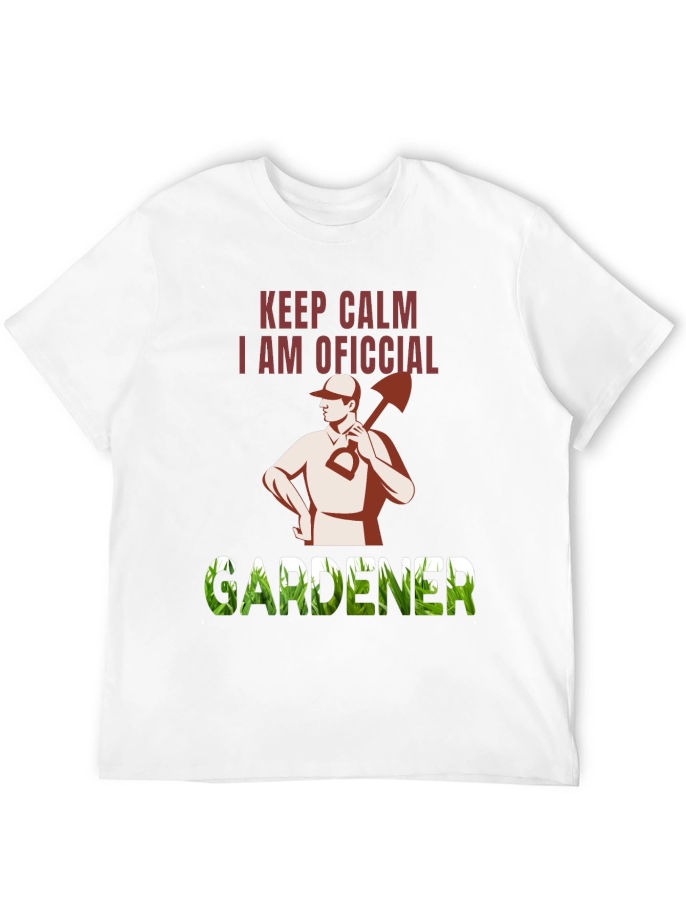 Keep Calm Official Gardener T-Shirt