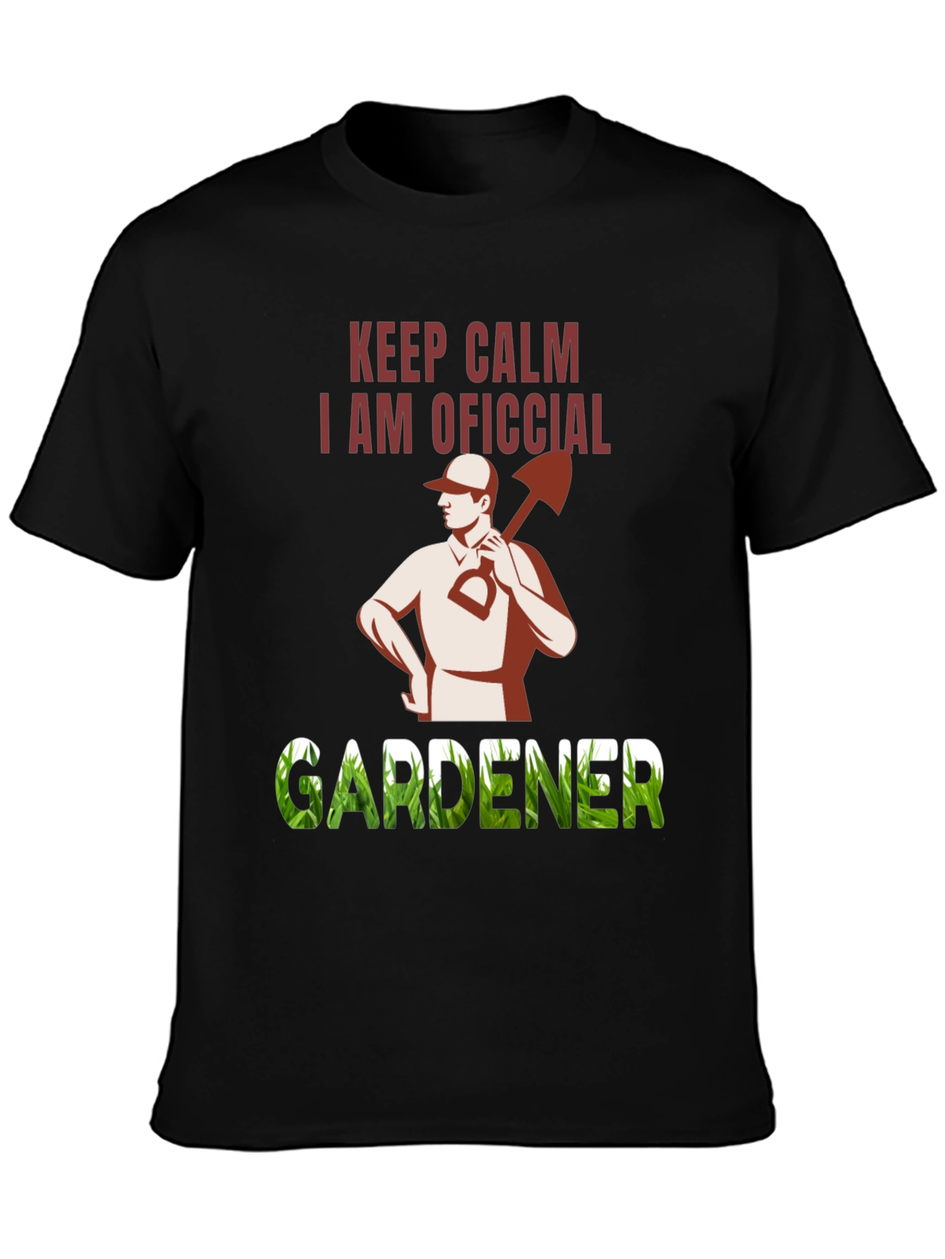 Keep Calm Official Gardener T-Shirt