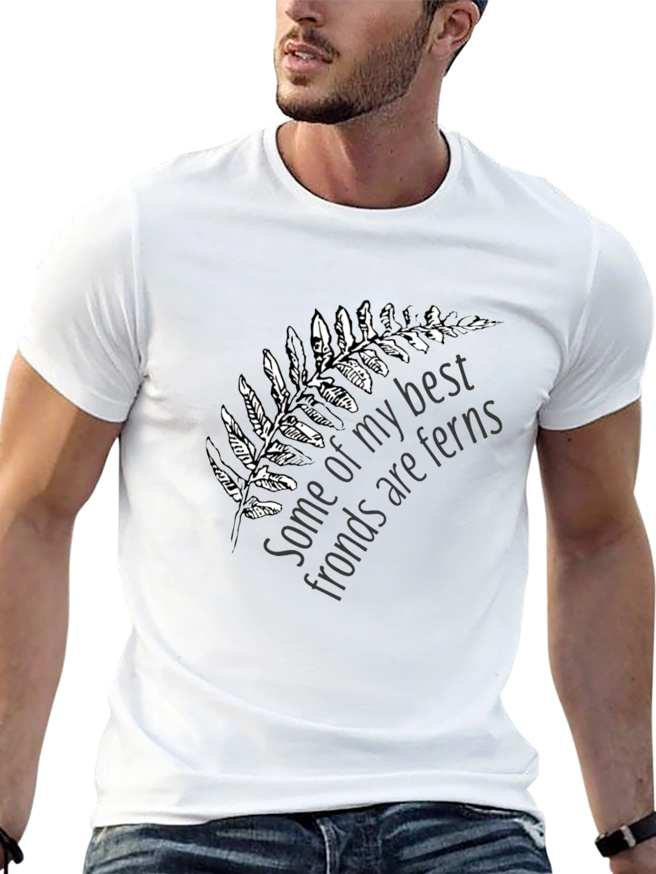Fern Fronds T-Shirt - Nature Lover Gift
