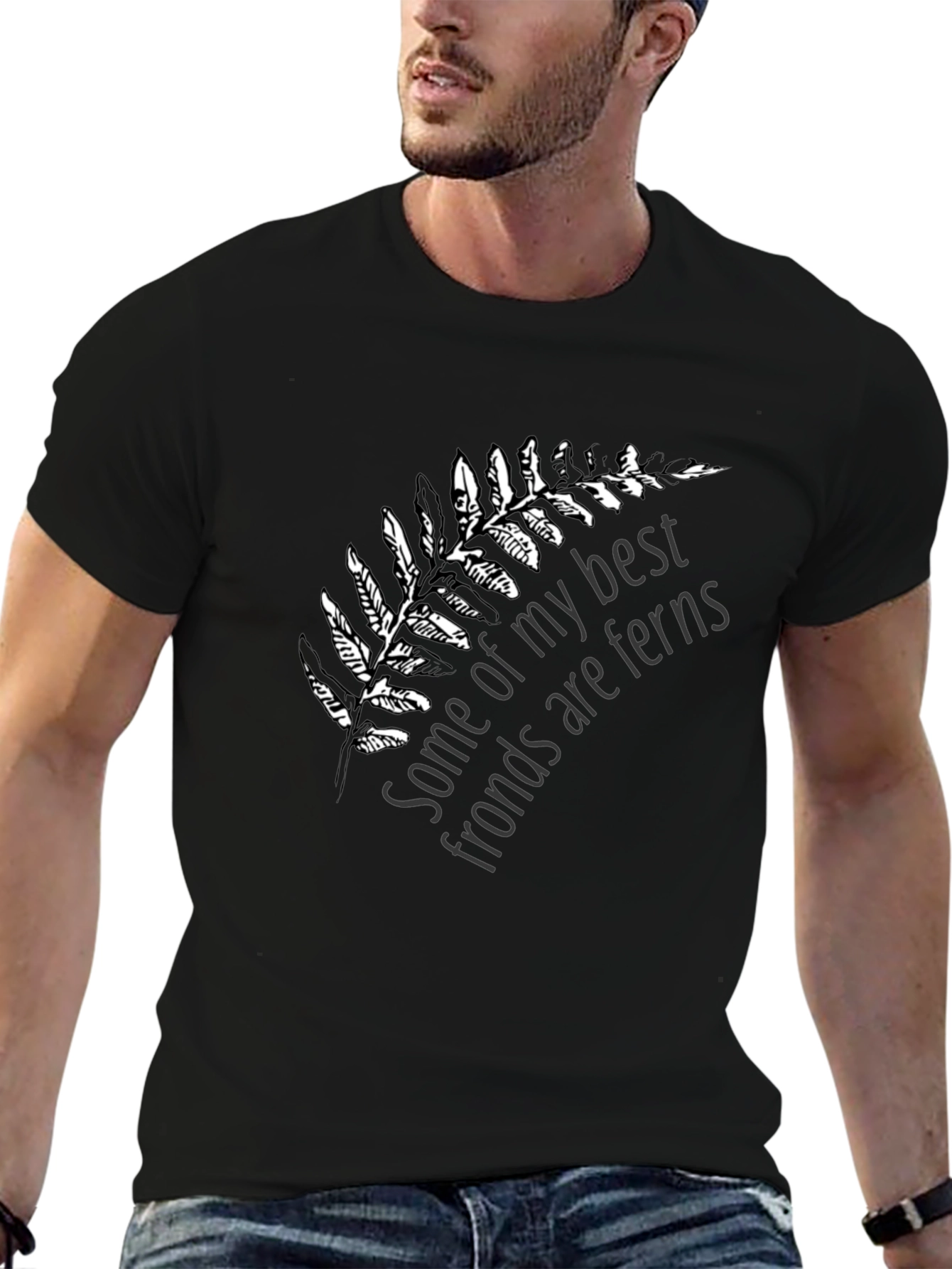 Fern Fronds T-Shirt - Nature Lover Gift