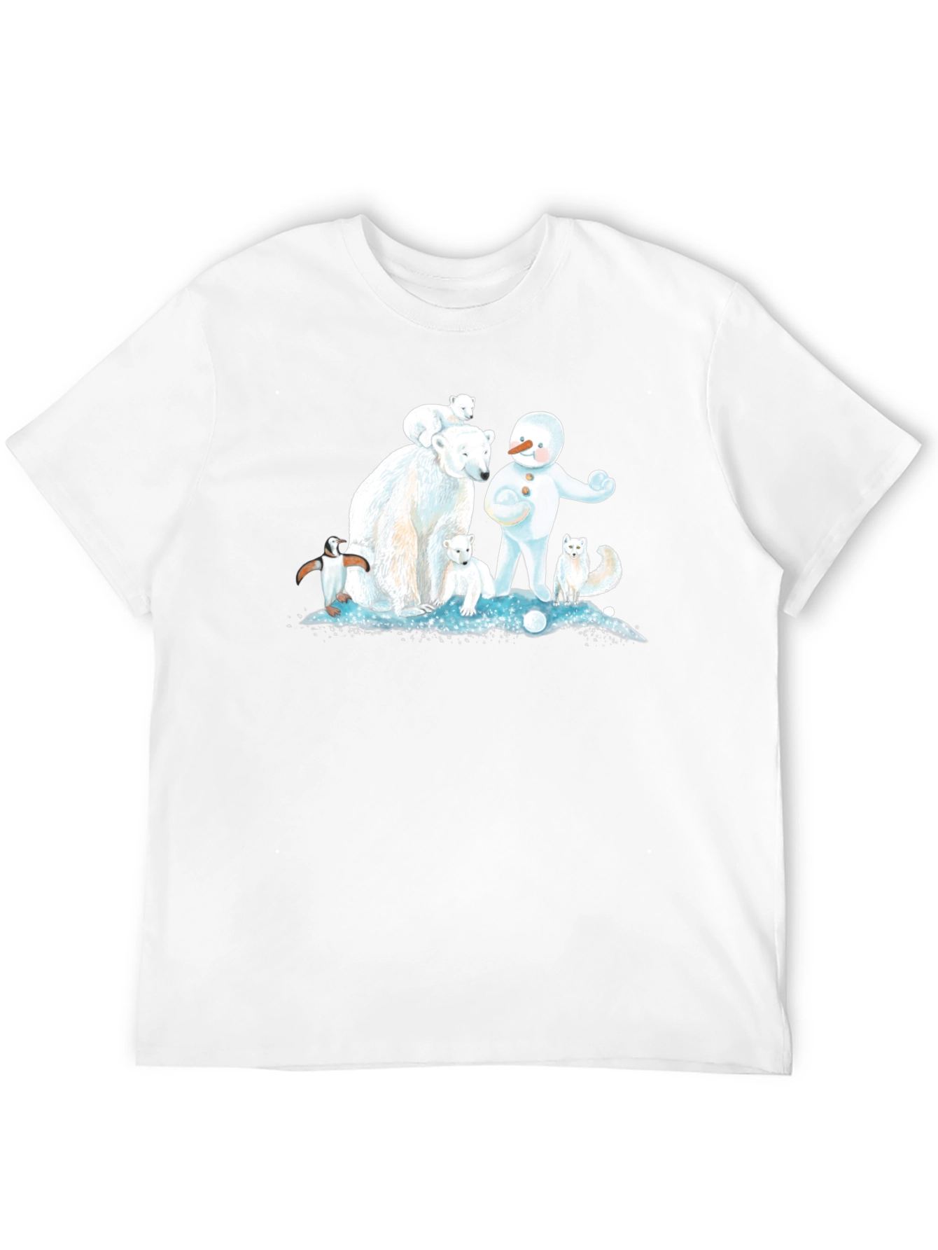 Winter Animal Print T-Shirt