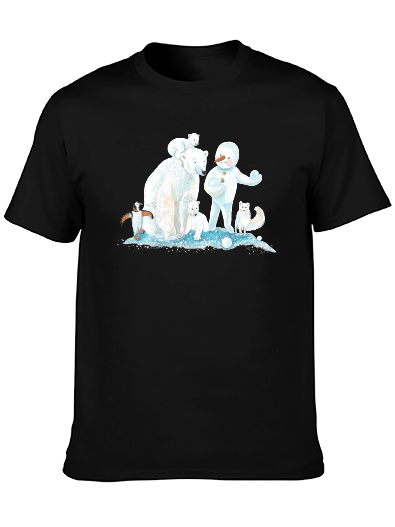 Winter Animal Print T-Shirt