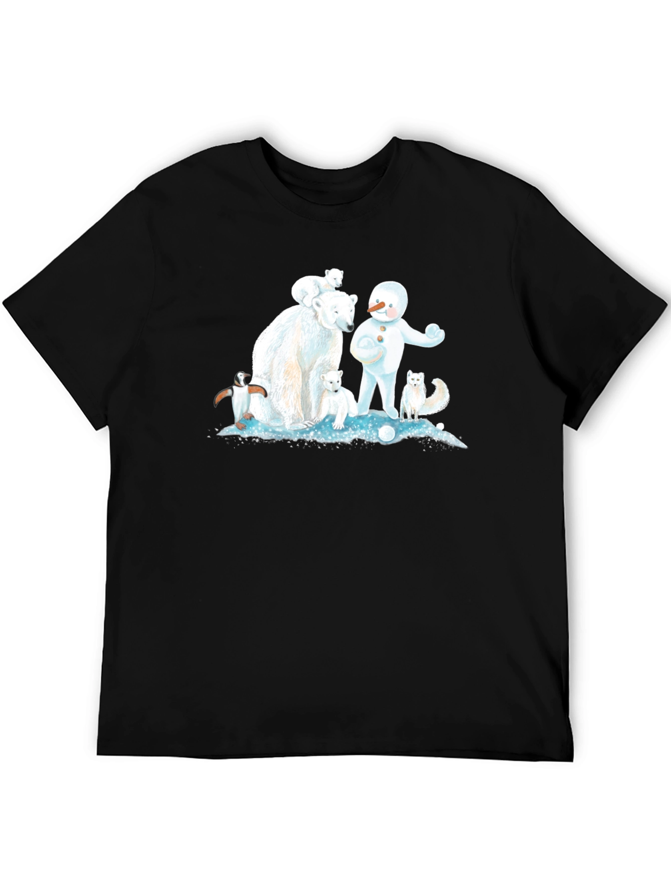 Winter Animal Print T-Shirt