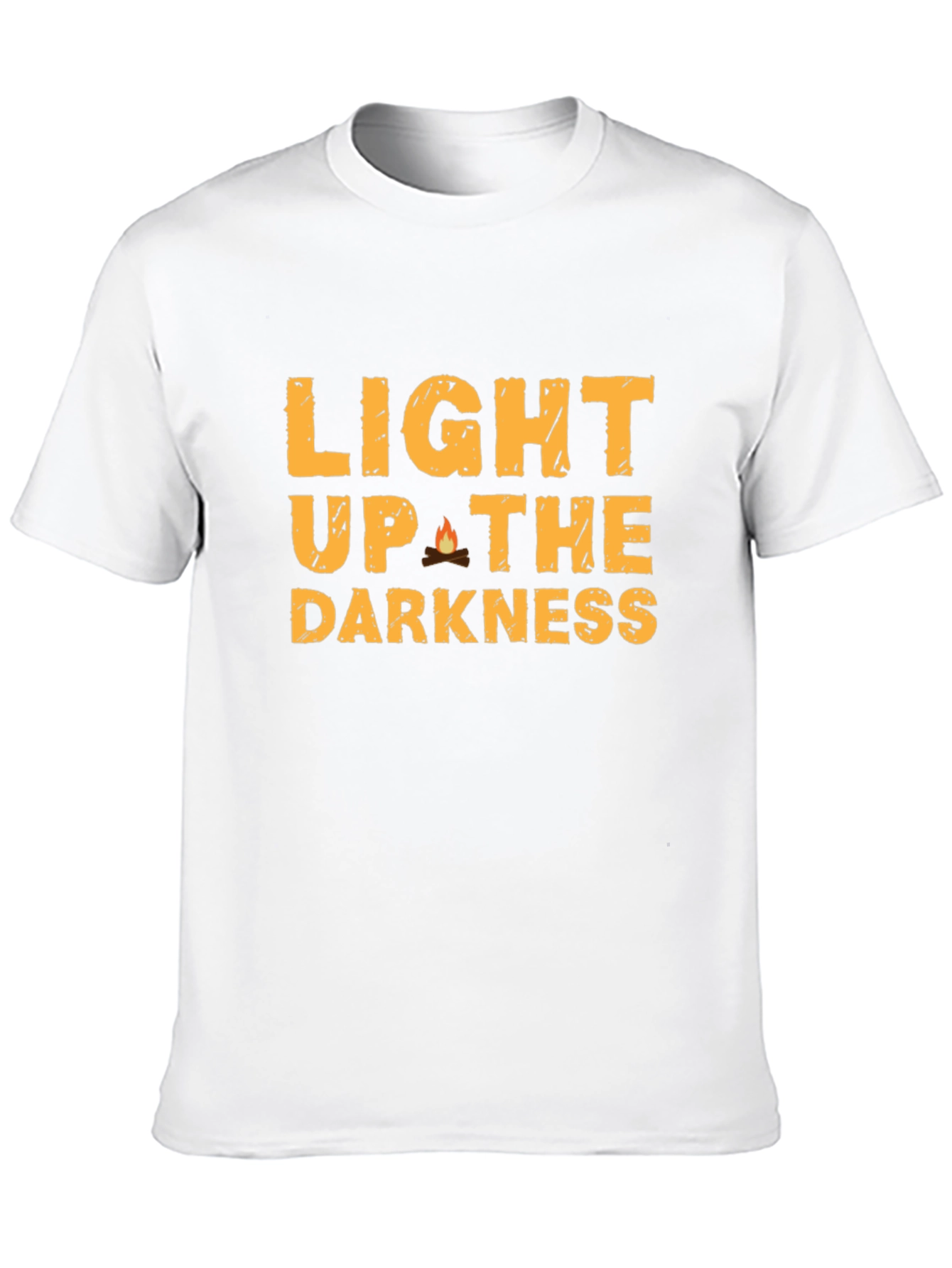 Light Up the Darkness Graphic Tee - Black
