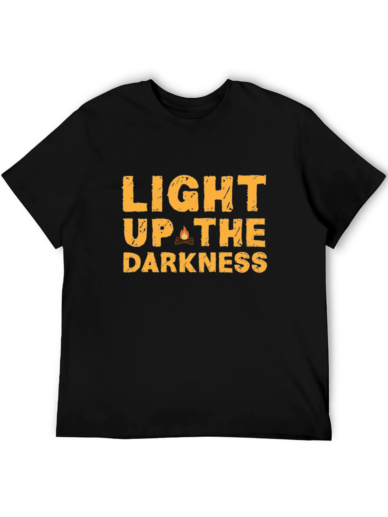 Light Up the Darkness Graphic Tee - Black