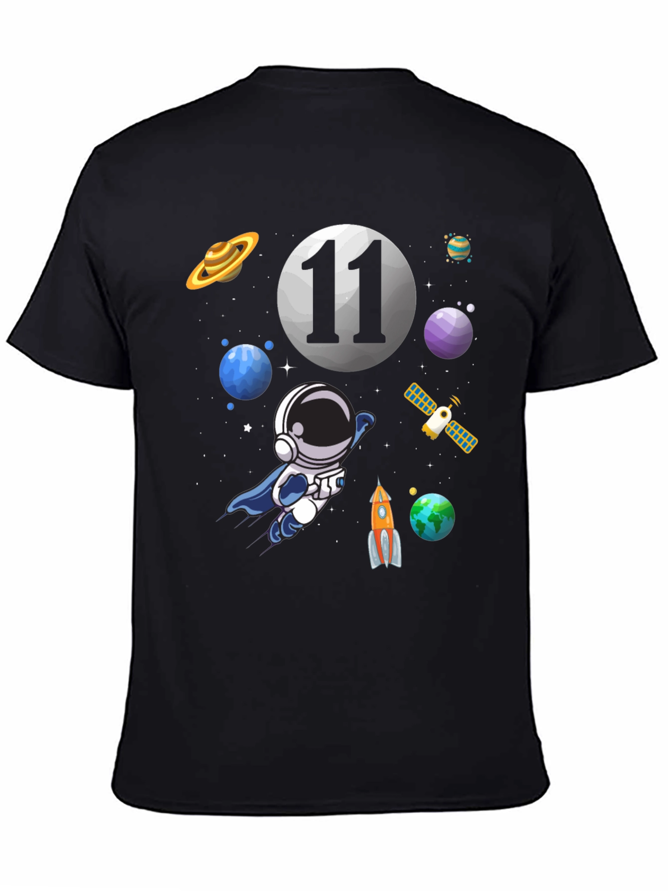 Astronaut 11th Birthday T-Shirt