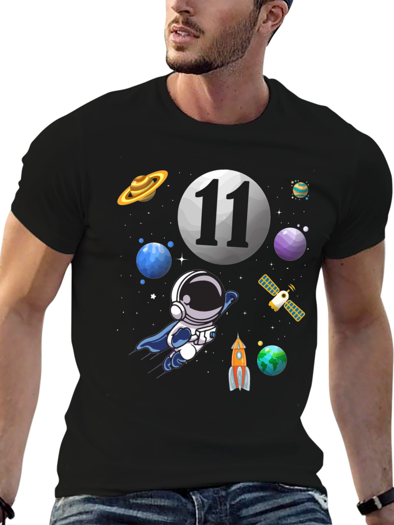 Astronaut 11th Birthday T-Shirt