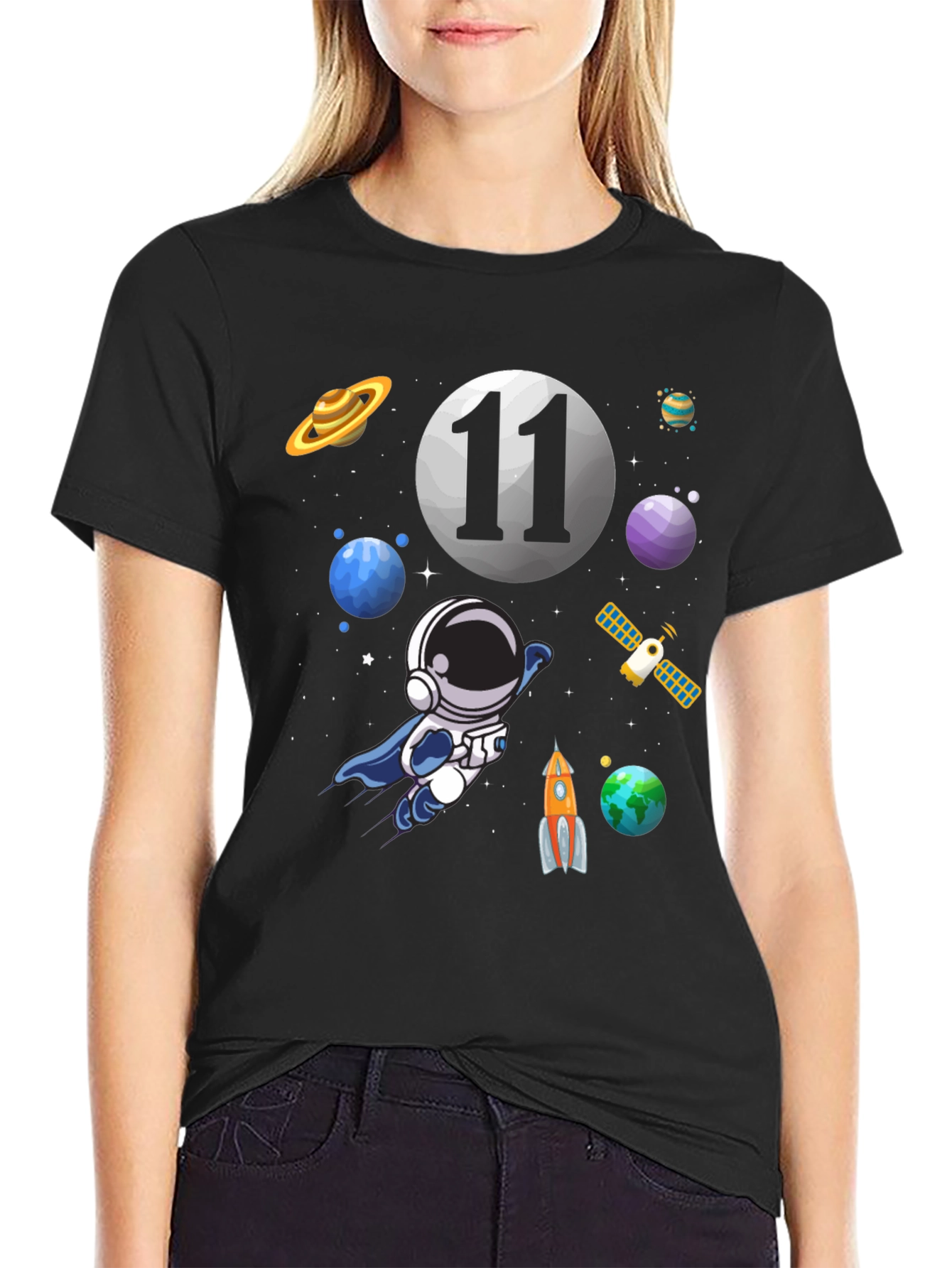 Astronaut 11th Birthday T-Shirt