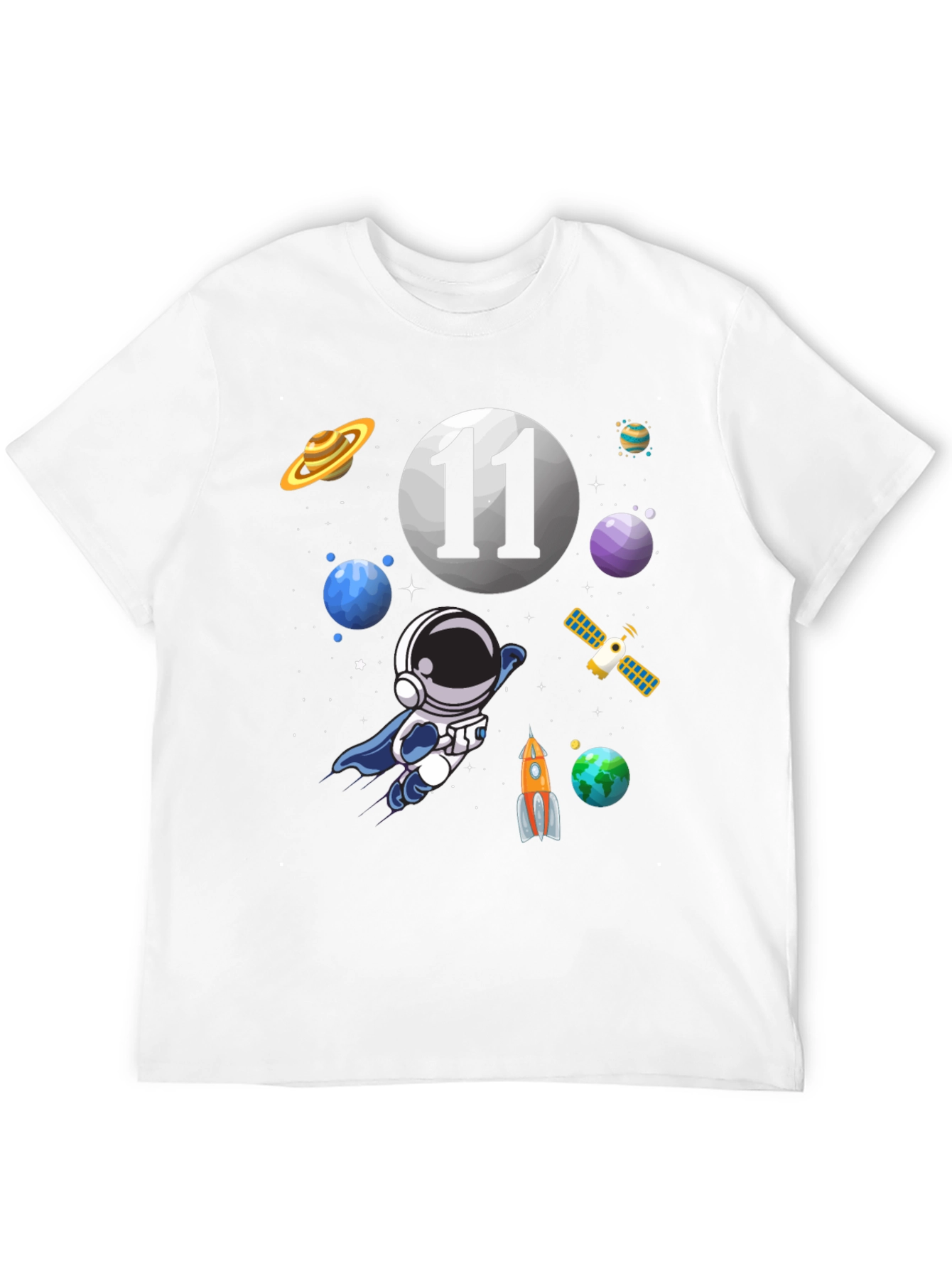Astronaut 11th Birthday T-Shirt