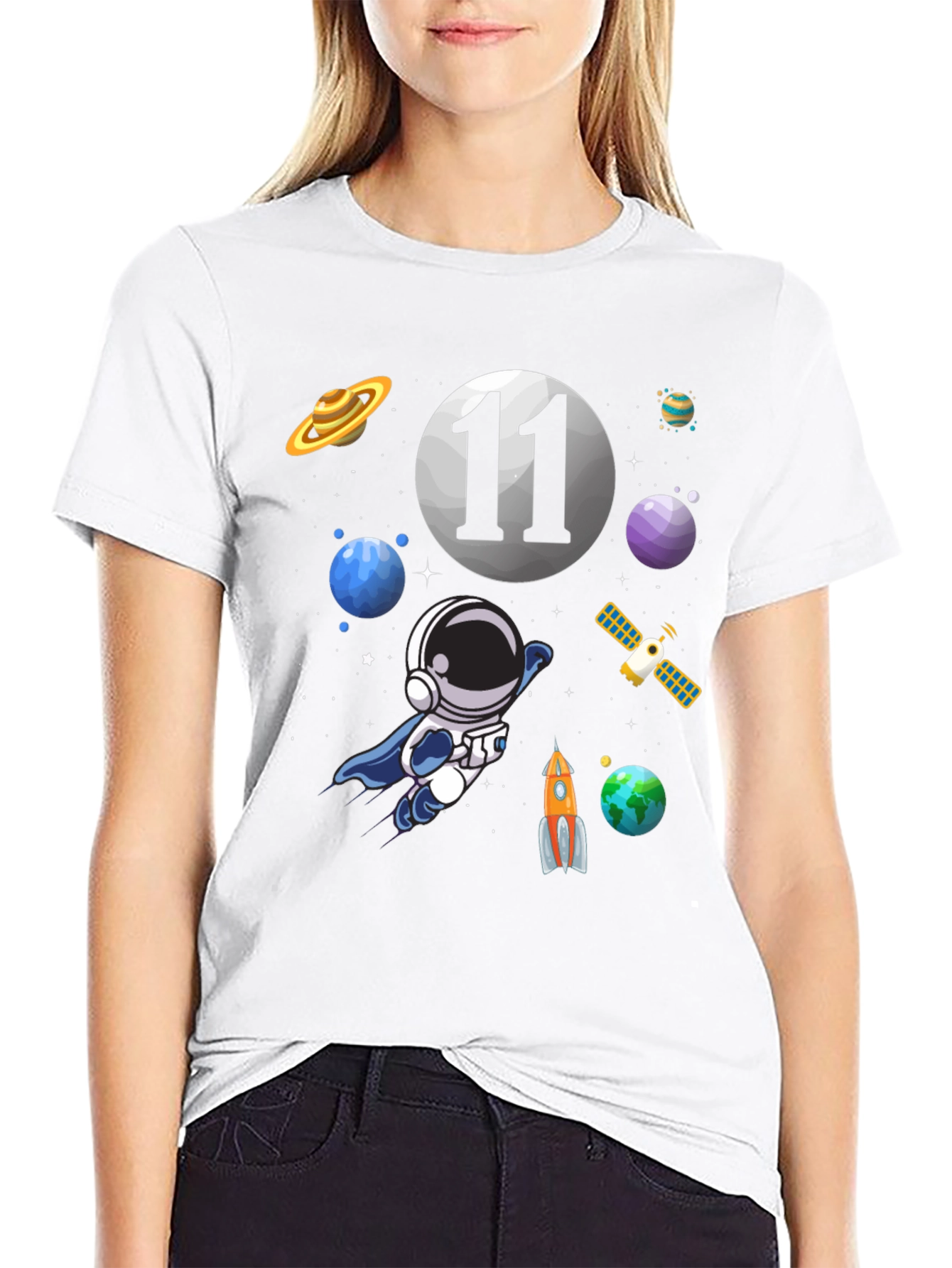 Astronaut 11th Birthday T-Shirt