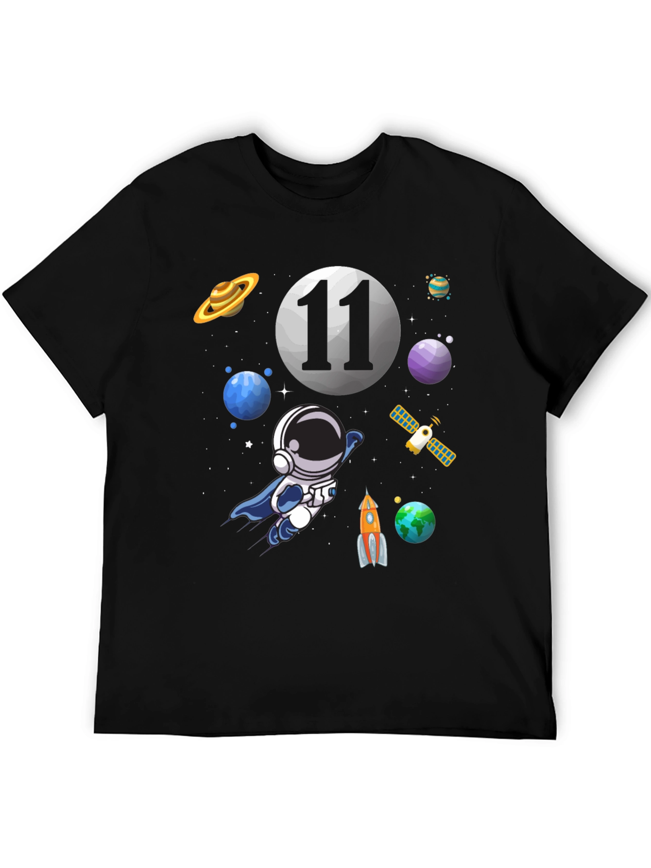 Astronaut 11th Birthday T-Shirt