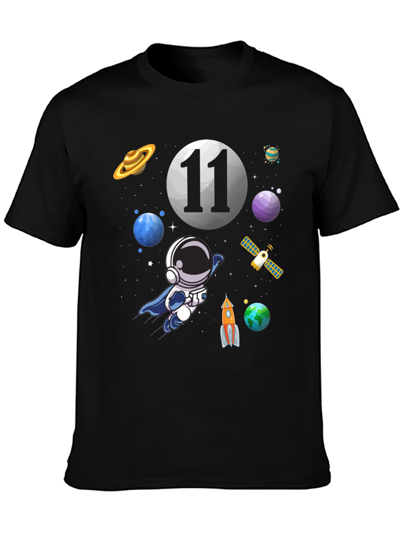 Astronaut 11th Birthday T-Shirt