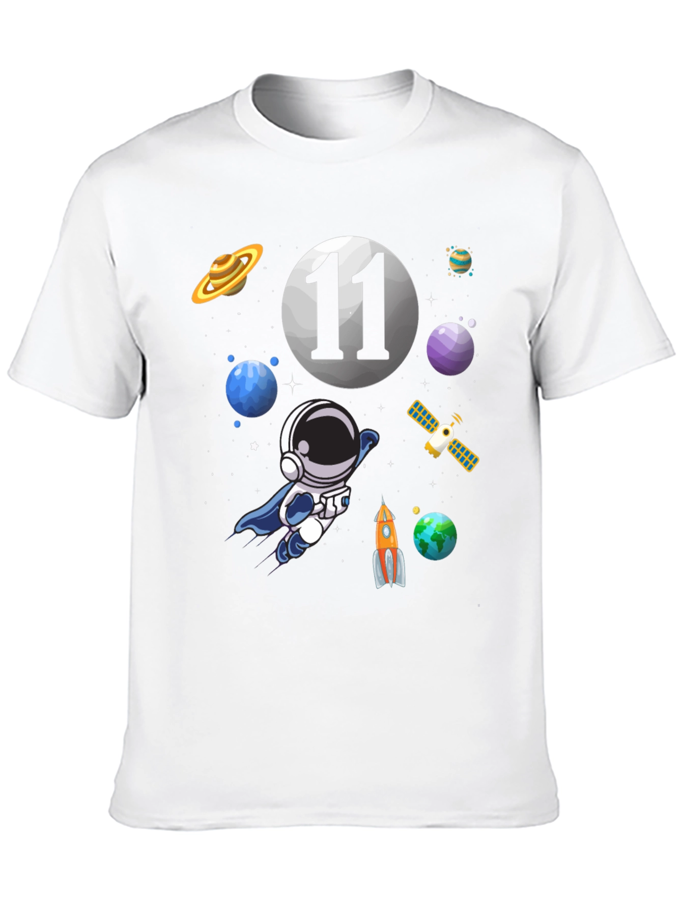 Astronaut 11th Birthday T-Shirt