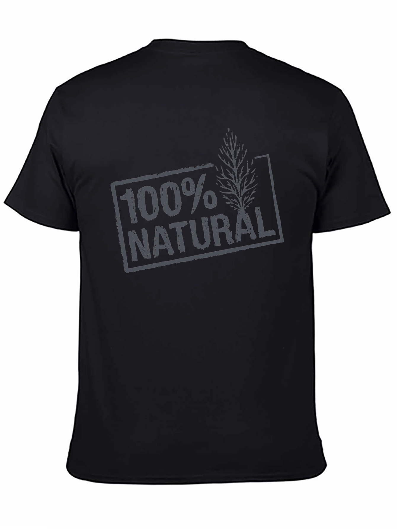 100% Natural Graphic T-Shirt - Eco-Friendly Design