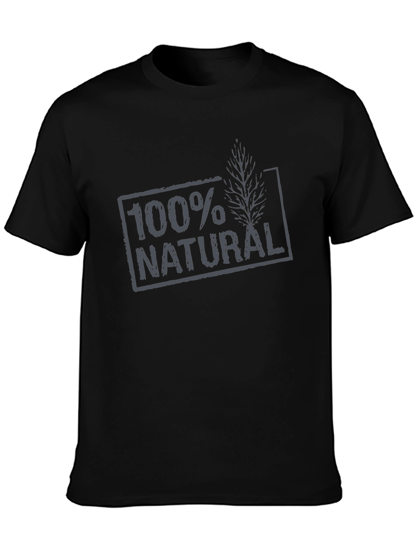 100% Natural Graphic T-Shirt - Eco-Friendly Design