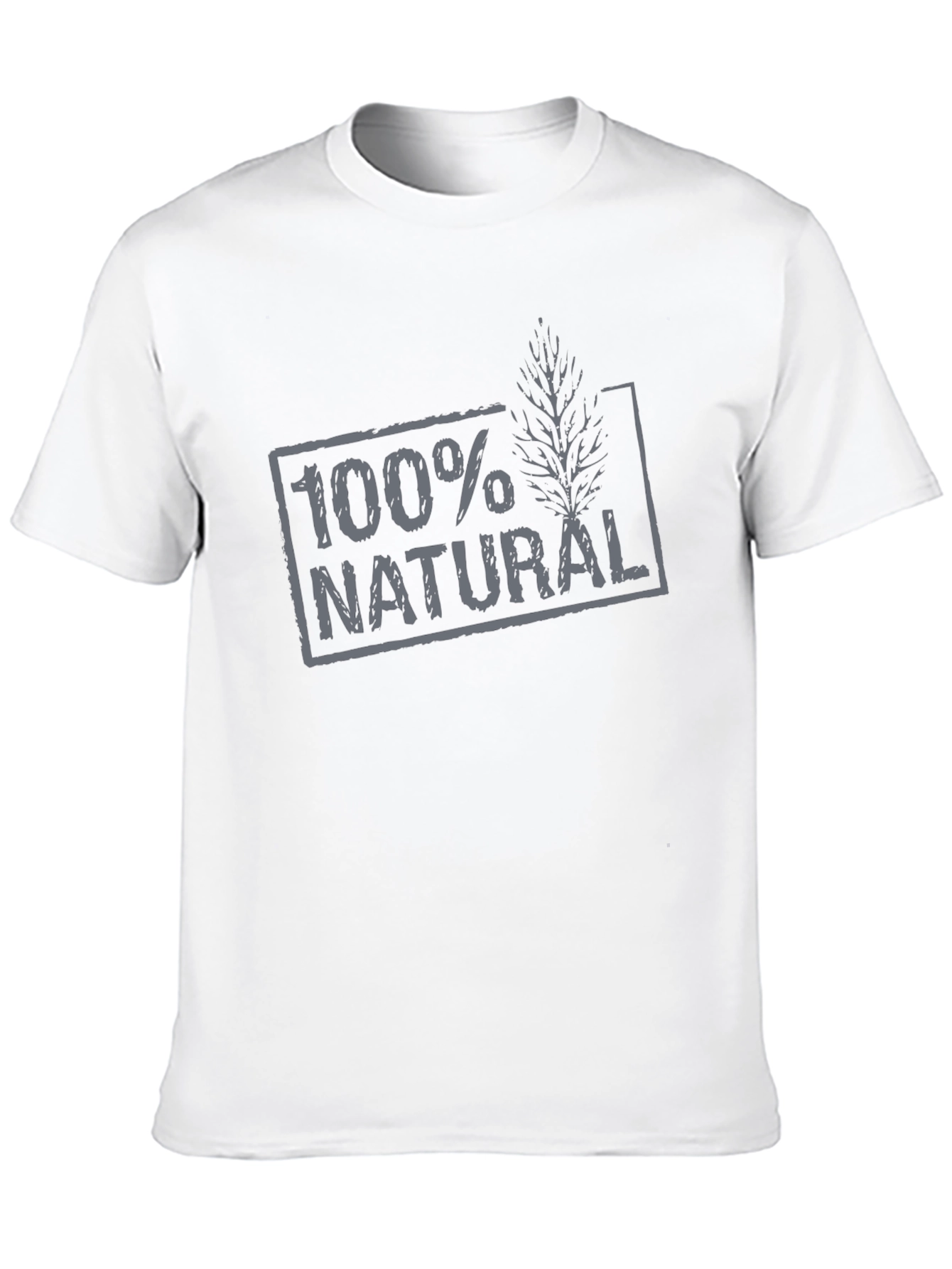 100% Natural Graphic T-Shirt - Eco-Friendly Design