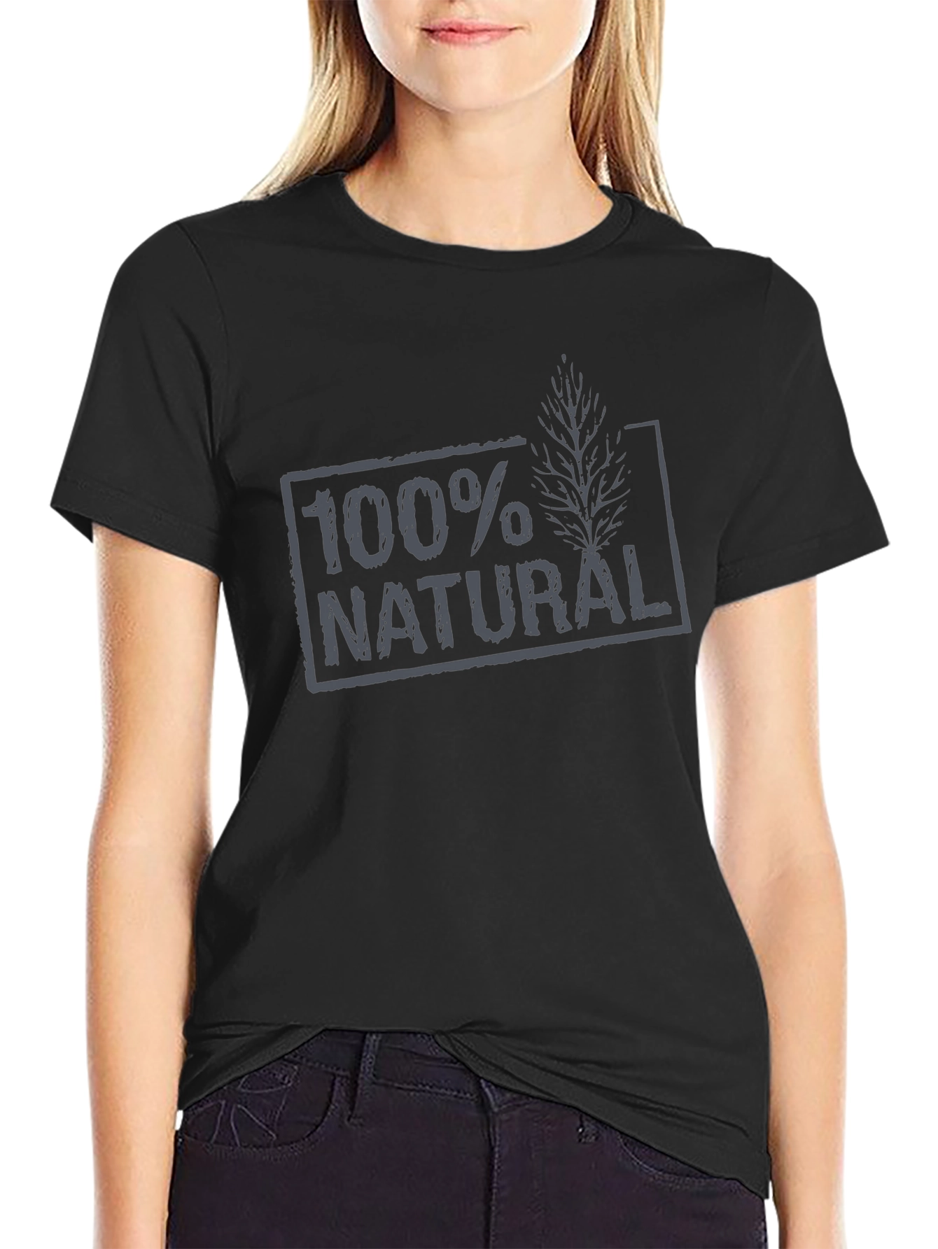 100% Natural Graphic T-Shirt - Eco-Friendly Design