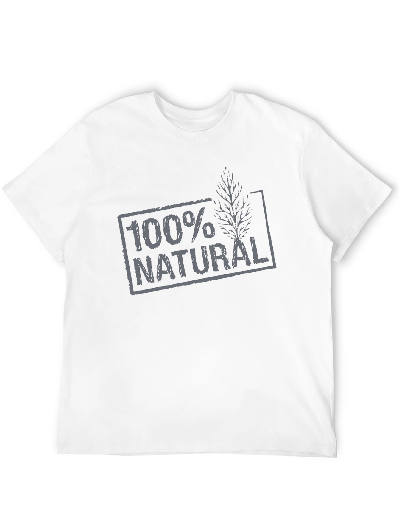 100% Natural Graphic T-Shirt - Eco-Friendly Design