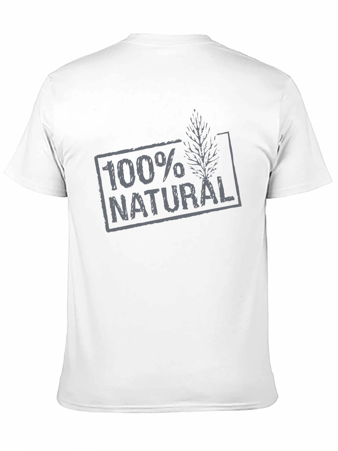 100% Natural Graphic T-Shirt - Eco-Friendly Design