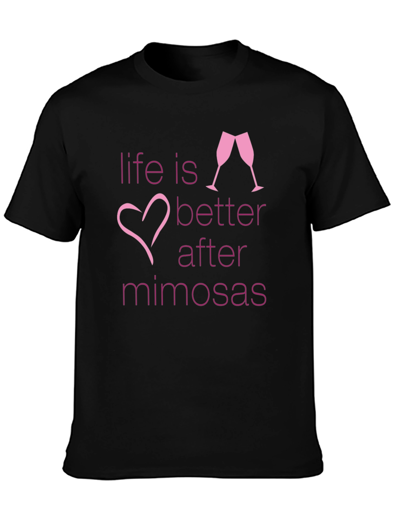 Life is Better After Mimosas Graphic Tee