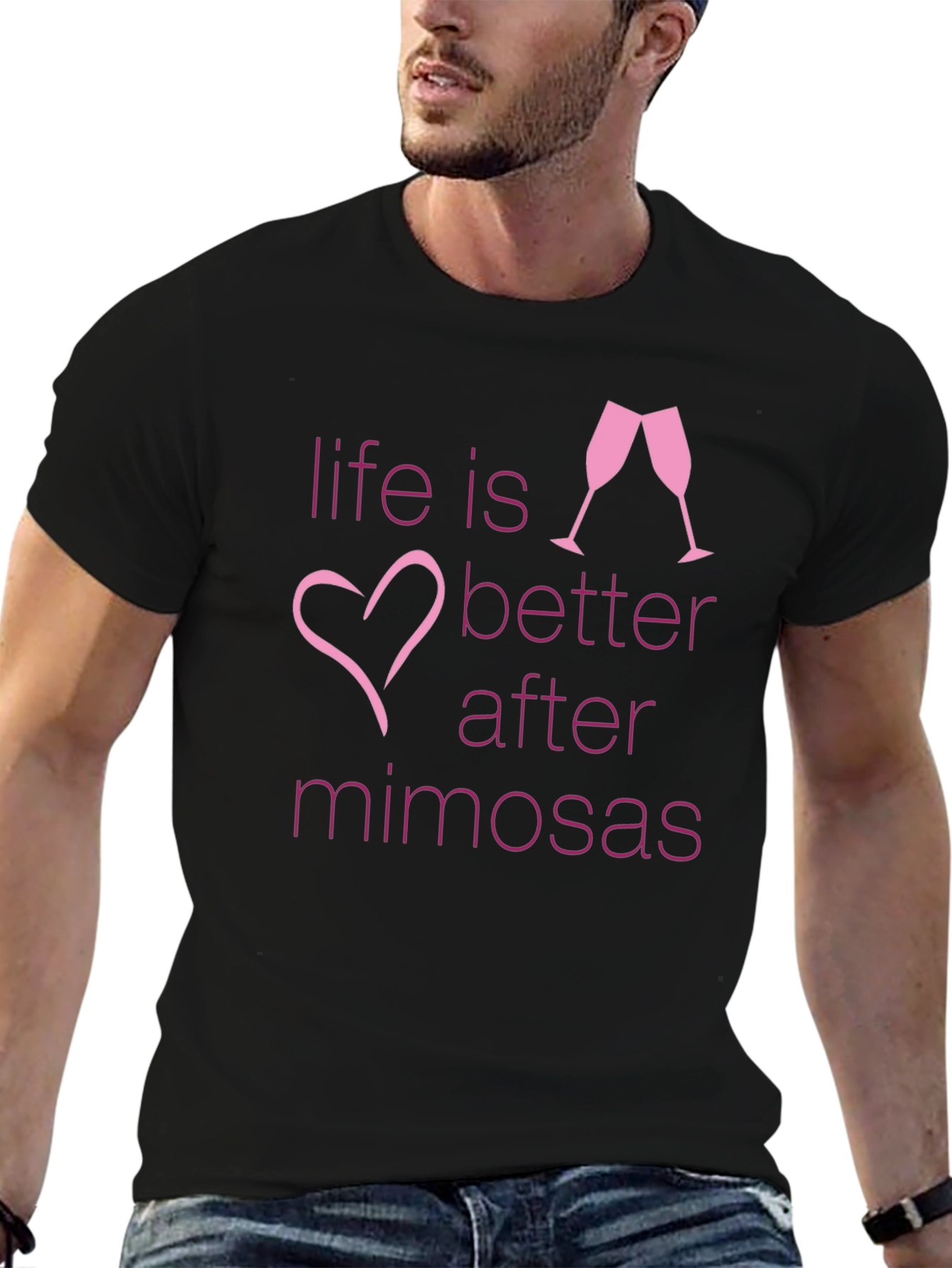 Life is Better After Mimosas Graphic Tee