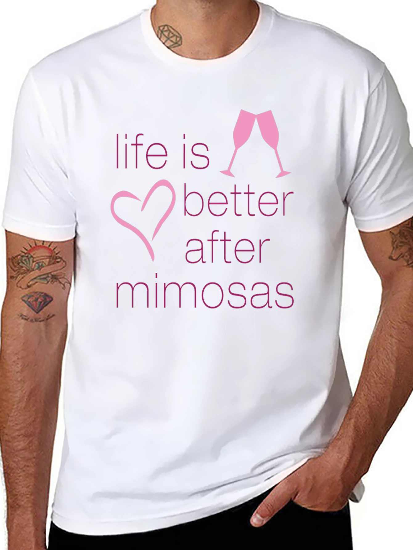 Life is Better After Mimosas Graphic Tee